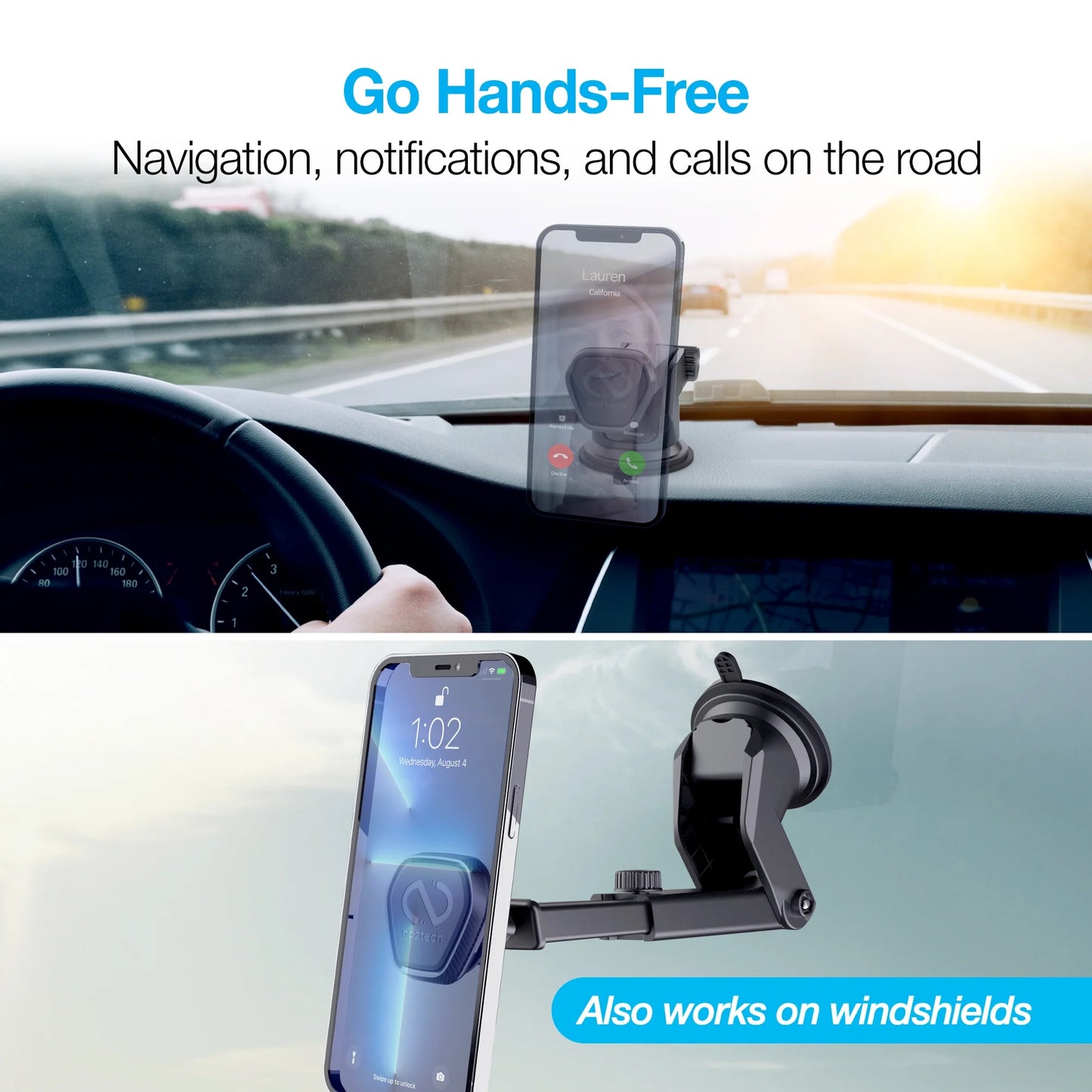 Naztech MagBuddy Elite Soporte para tablero - Naztech MagBuddy Elite Dash Mount