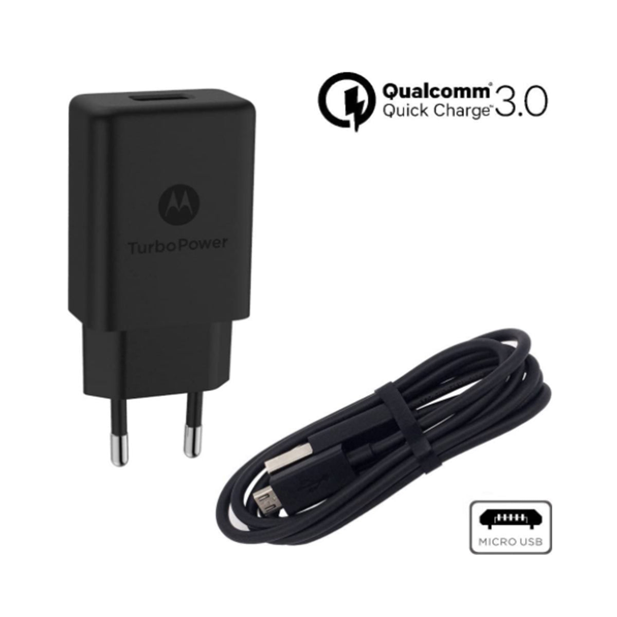 Motorola TurboPower 15 W Cargador USB-C - Motorola TurboPower 15W USB-C Charger