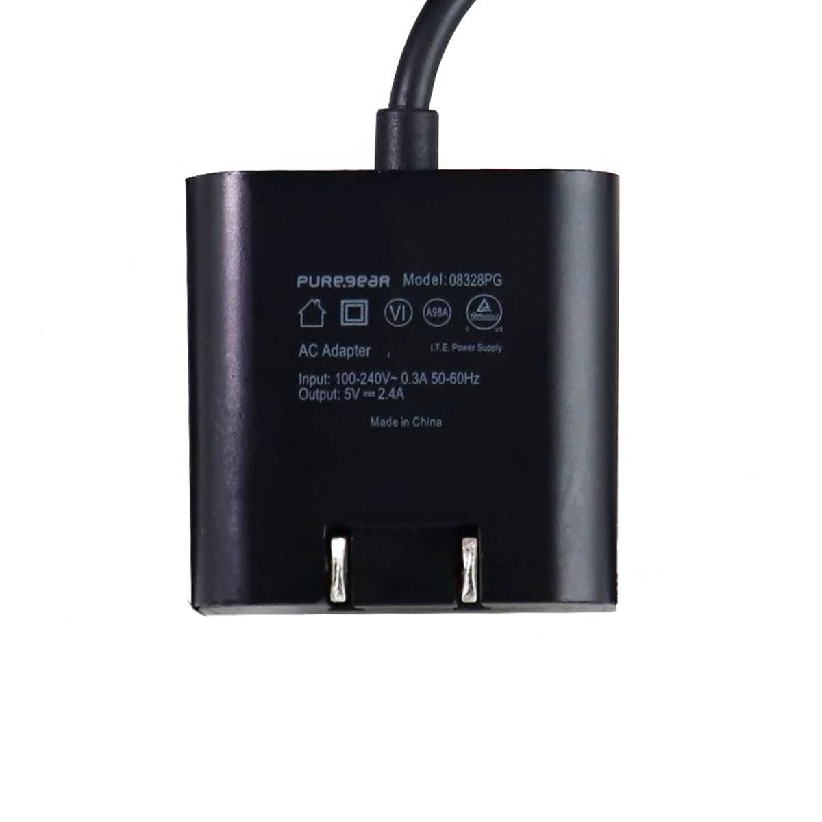 PureGear Cargador de pared Lightning de 12W - PureGear 12W Lightning Wall Charger