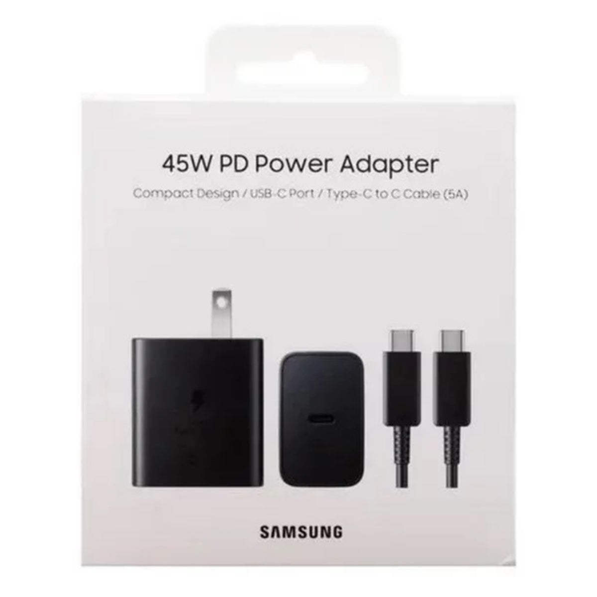 Samsung - Cargador de Pared Power Adapter 45W PD USB-C to USB-C SAMSUNG