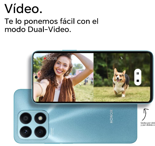 Honor X8A Teléfono inteligente 5G desbloqueado de fábrica de 128 GB - Honor X8A 128GB Factory Unlocked 5G Smartphone
