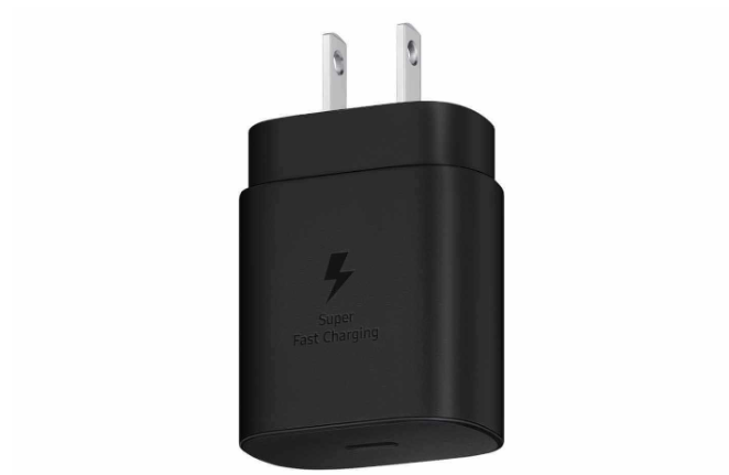Samsung Cargador de pared USB-C de carga rápida de 25 W (EP-TA800XBEGWW)