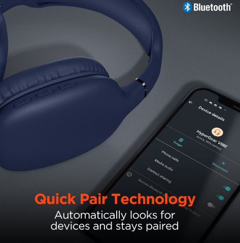 HyperGear Vibe Auriculares inalámbricos: sonido claro y diseño cómodo para una experiencia auditiva definitiva