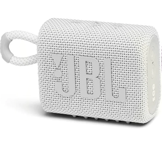 JBL Go3 Altavoz Bluetooth portátil sonido compacto, resistente al agua y de alta calidad