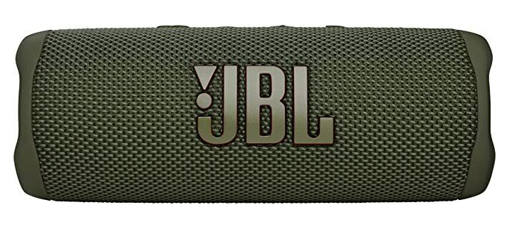 JBL Flip 6: Altavoz Bluetooth portátil resistente al agua en color blanco