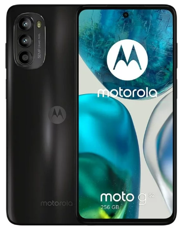 Motorola Moto G52: potente teléfono inteligente con 256 GB de almacenamiento y cámaras traseras duales