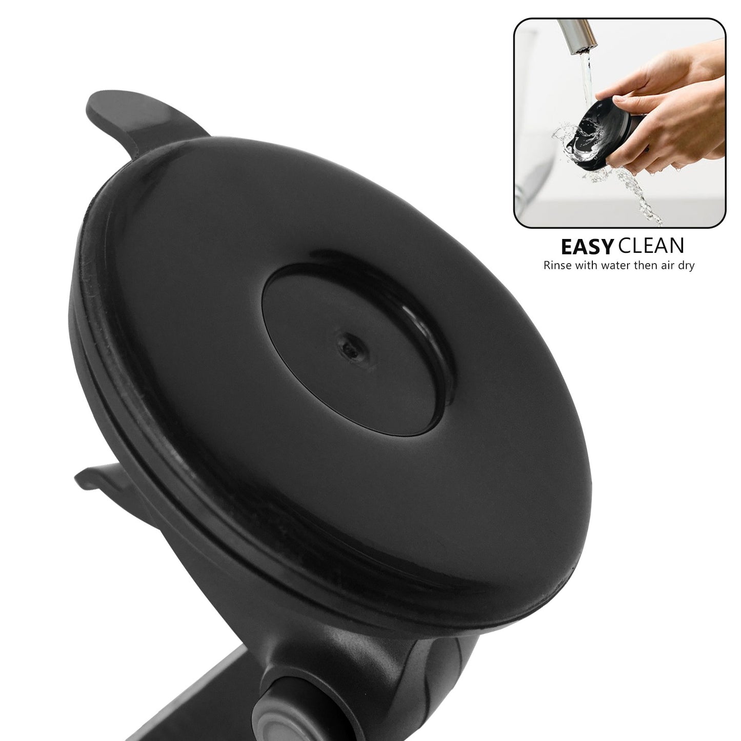 EH41BK UNIVERSAL DASHBOARD CAR MOUNT - ESoulk Soporte universal para tablero de automóvil - 6.36 pulgadas de ancho (EH41BK)