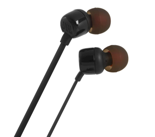 JBL auriculares ergonómicos T110 - JBL T110 Earbud Headphones