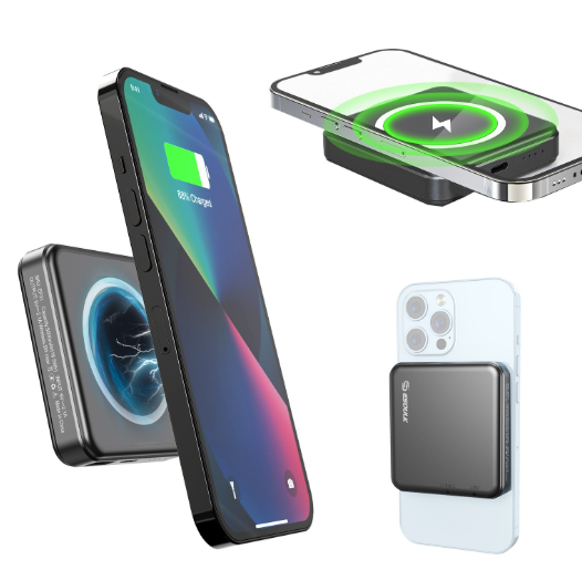 EP31-WH 5000mAh 5W MAGNETIC WIRELESS POWER BANK - ESoulk banco de energía inalámbrico magnético 5W
