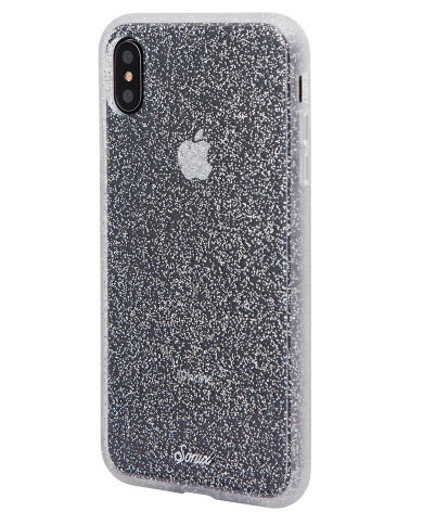 Sonix Capa transparente para iPhone XS Max (purpurina plateada) - Sonix Clear Cover for iPhone XS Max (Silver Glitter)