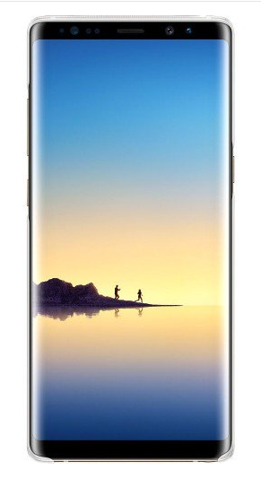 Samsung estuche protector para Galaxy Note 8 transparente - Samsung protective case for Galaxy Note 8 transparent