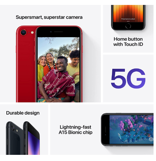 iPhone SE (3.ª generación) 64 GB Apple - Teléfono