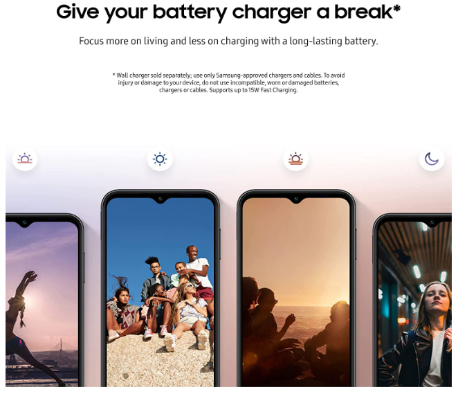 Samsung A14 Galaxy 5G Teléfono inteligente desbloqueado - Samsung Galaxy A14 5G Unlocked Smartphone
