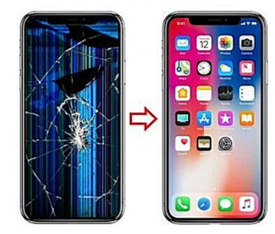 Como reparar la pantalla rota de tu Iphone