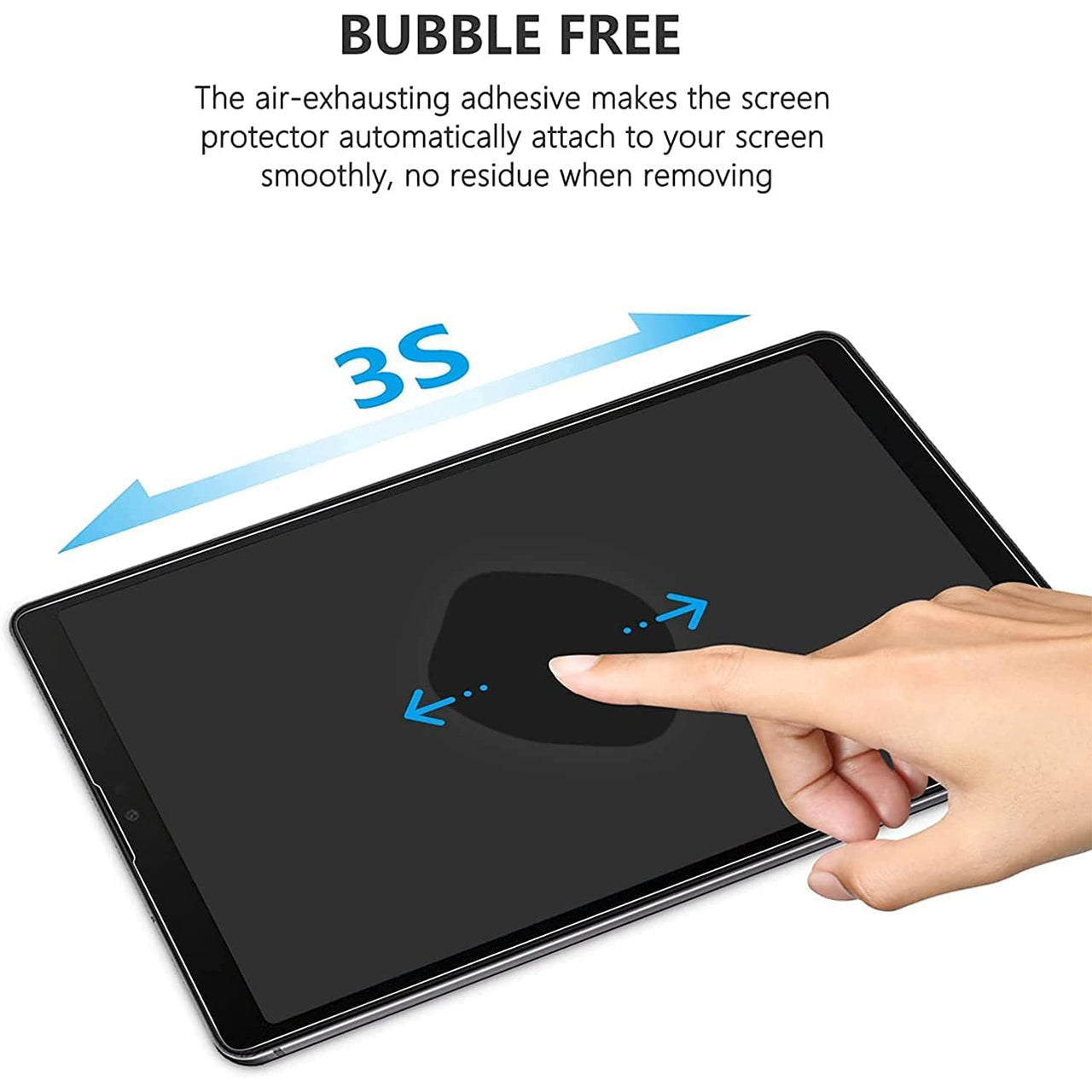 SPARIN  Protector Samsung Galaxy Tab A 8.4 Pulgadas 2020 Tablet - Protector de Pantalla de Vidrio Templado (Sin Burbujas, Dureza 9H) - SPARIN Protector Samsung Galaxy Tab A 8.4 Inch 2020 Tablet - Tempered Glass Screen Protector (Bubble Free, 9H Hardness)