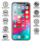 Iluv Anti-Blue Light para iPhone 11/XR  - Protector de pantalla de vidrio templado - Iluv Anti-Blue Light for iPhone 11/XR - Tempered Glass Screen Protector