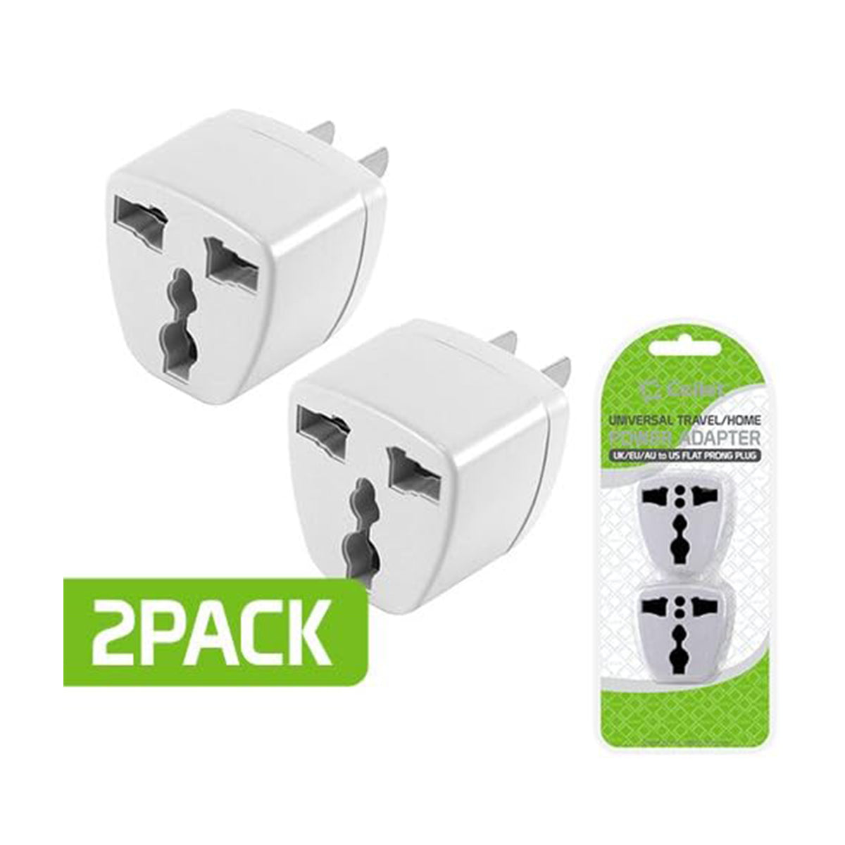 Cellet Surge Protector Universal - 2 Puertos Carga USB - Cellet Surge Protector Universal - 2 USB Charging Ports