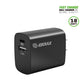 EA12P-BK 18W PD & 2.4A USB Wall Adapter - ESoulk adaptador de pared PD y USB-A 18W