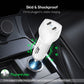 EK-2001WH 40W Dual Type-C Port FAST CAR CHARGER - ESoulk PD 40W Cargador de Coche Rápido - 2 Puertos Tipo C