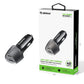 EK-2001WH 40W Dual Type-C Port FAST CAR CHARGER - ESoulk PD 40W Cargador de Coche Rápido - 2 Puertos Tipo C