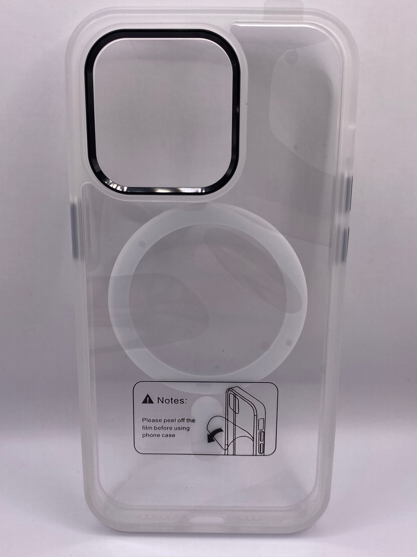 Funda generica transparente para iPhone 14 Pro Max con MagSafe