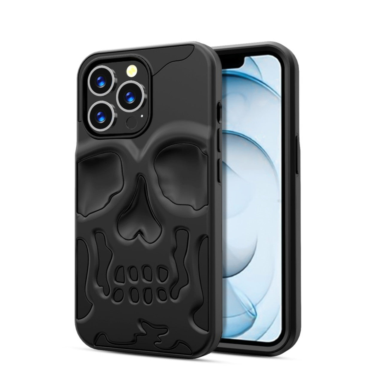 MyBat SkullCap Funda protectora híbrida para Apple iPhone 13 Pro Max 6.7"