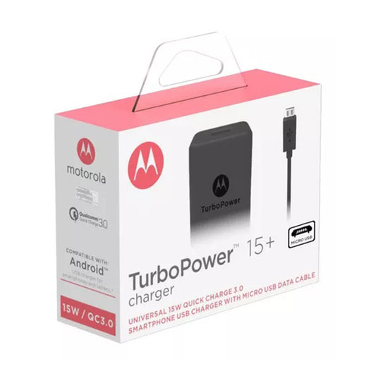 Motorola TurboPower 15 W Cargador USB-C - Motorola TurboPower 15W USB-C Charger