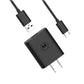 Motorola TurboPower Cargador de pared  de 20W con cable A/C de 1 m (negro) - Motorola TurboPower 20W Wall Charger with 1M A/C Cable (Black)