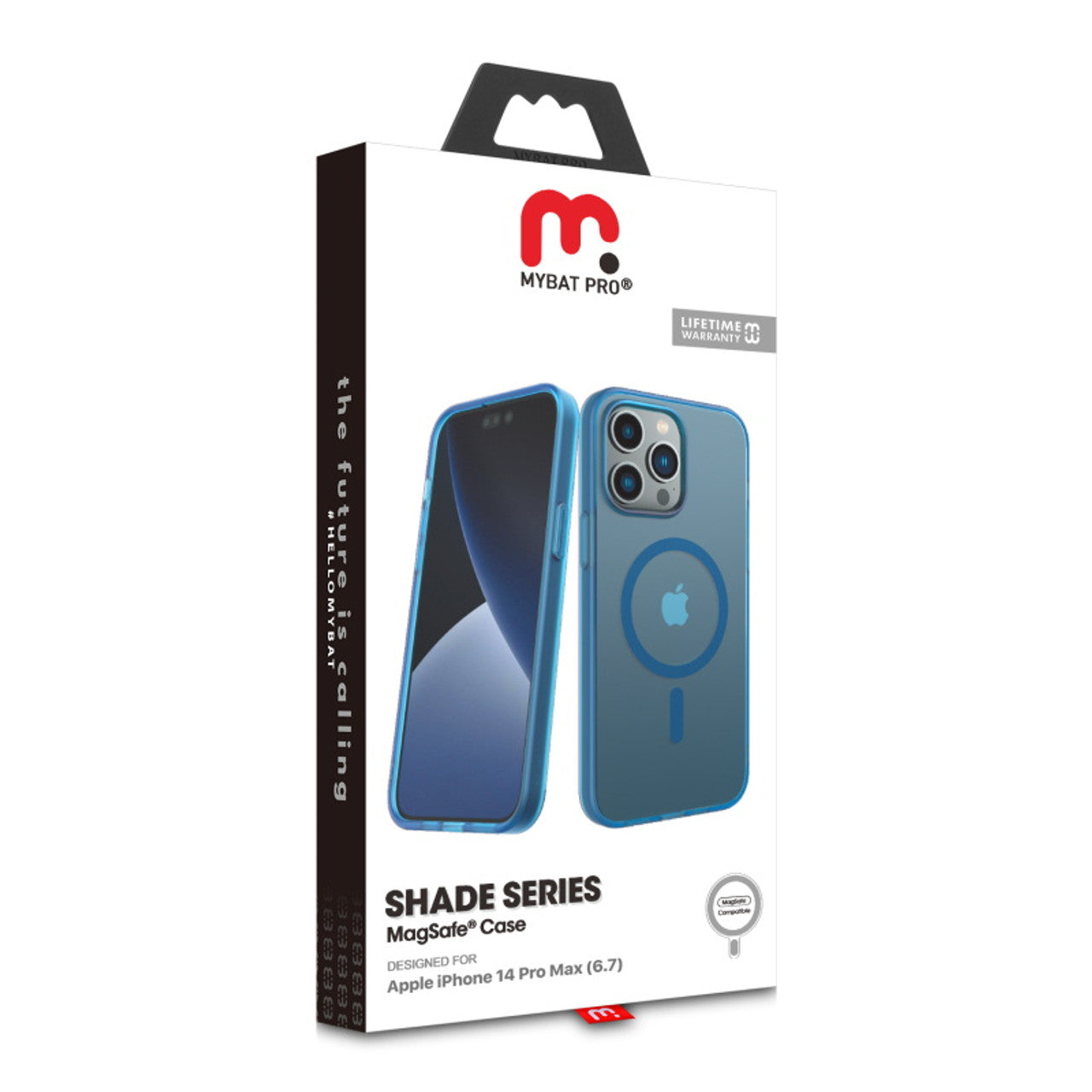 MyBat Pro Shade Series funda para Apple iPhone 14 Pro Max 6.7 MagSafe - Cobalto - MyBat Pro Shade Series Case for Apple iPhone 14 Pro Max 6.7 MagSafe - Cobalt