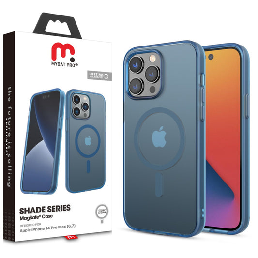 MyBat Pro Shade Series funda para Apple iPhone 14 Pro Max 6.7 MagSafe - Cobalto - MyBat Pro Shade Series Case for Apple iPhone 14 Pro Max 6.7 MagSafe - Cobalt