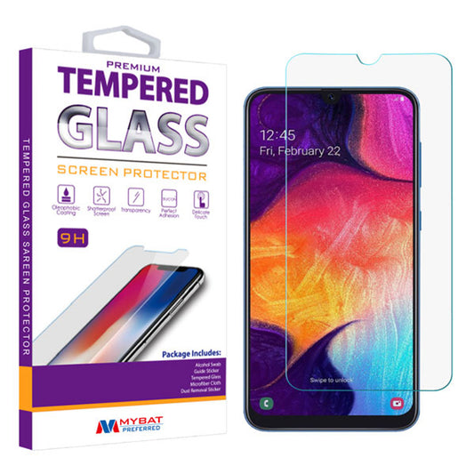 MyBat Protector de pantalla de vidrio templado para Samsung Galaxy A50/A20 - MyBat Tempered Glass Screen Protector for Samsung Galaxy A50/A20