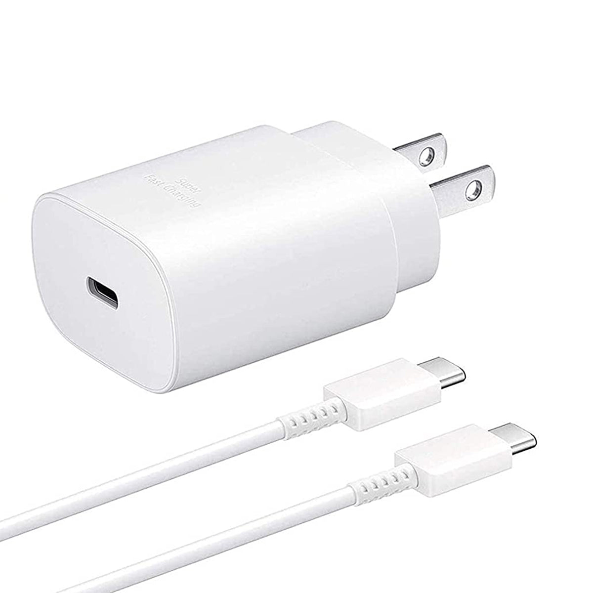 Samsung cargador de Pared 25W USB-C Cable - Samsung Wall Charger 25W USB-C Cable