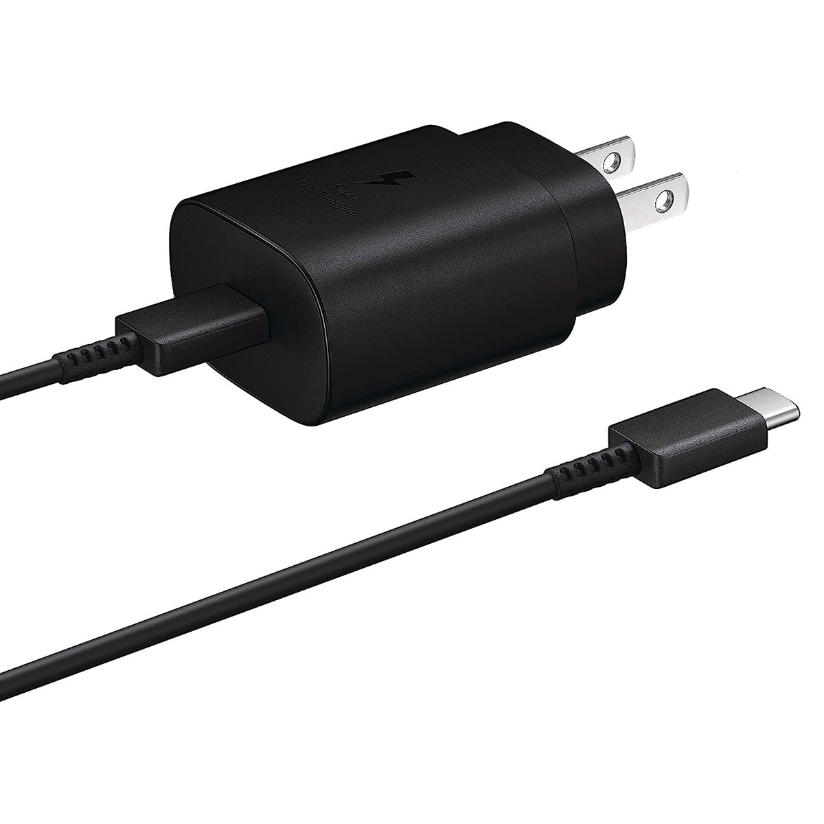 Samsung cargador de Pared 25W USB-C Cable - Samsung Wall Charger 25W USB-C Cable