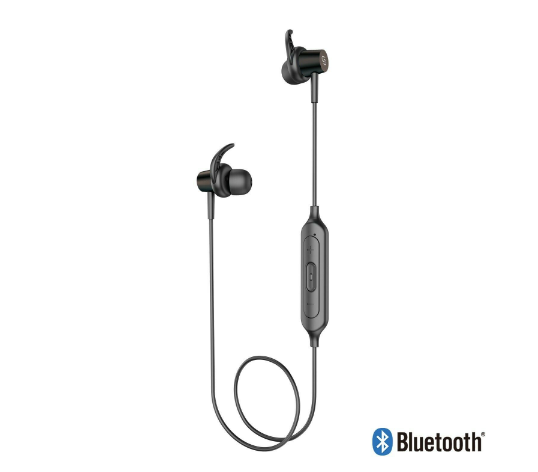 EK-EE06BK Esoulk Bluetooth Sport Auriculares Carcasa de metal con imán Negro - Esoulk Bluetooth Sport Headset Metal Shell With Magnet Black