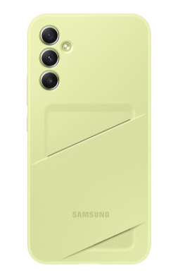 Samsung Funda con ranura para tarjeta Lime para Galaxy A34 5G