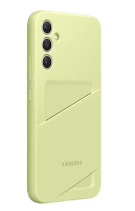 Samsung Funda con ranura para tarjeta Lime para Galaxy A34 5G