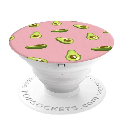 POPSOCKETS Soporte y empuñadura (rosa aguacate)