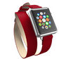 Incipio Reese Double Enroulement Apple Watch Brazalete - 38 mm (Rojo)