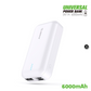 EP25-WH: Esoulk Banco de Energia UNIVERSAL DE 6000 MAh