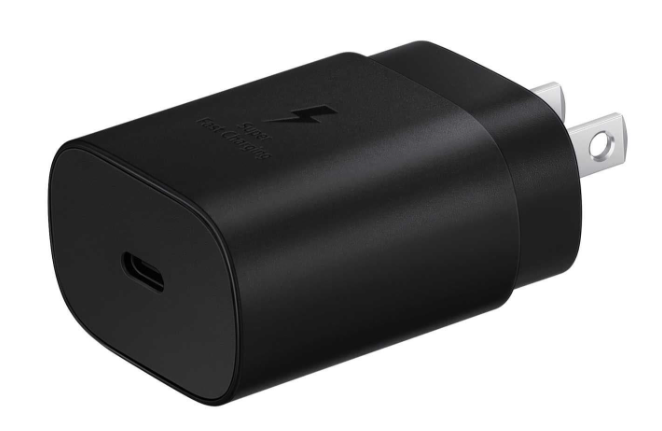 Samsung Cargador de pared USB-C de carga rápida de 25 W (EP-TA800XBEGWW)