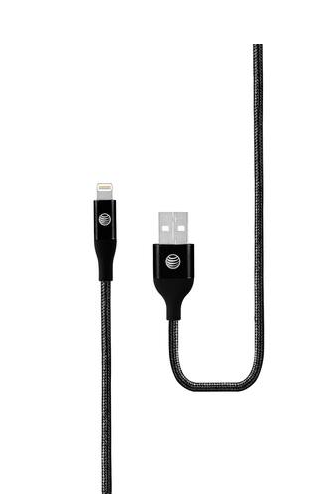 Cable Lightning trenzado ATT de 9" - Certificado por MFI