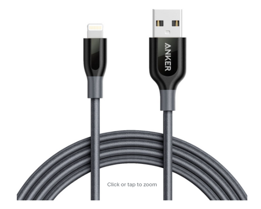 Anker Apple MFi Certified Powerline 6 Lightning a USB Tipo A Cable de carga y sincronización