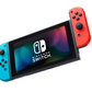 Nintendo Switch con Joy-Con azul neón y rojo neón