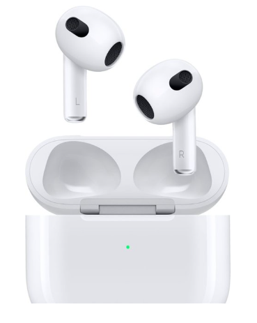 Apple AirPods (3.ª generación) con estuche de carga Lightning: sonido superior y conectividad perfecta