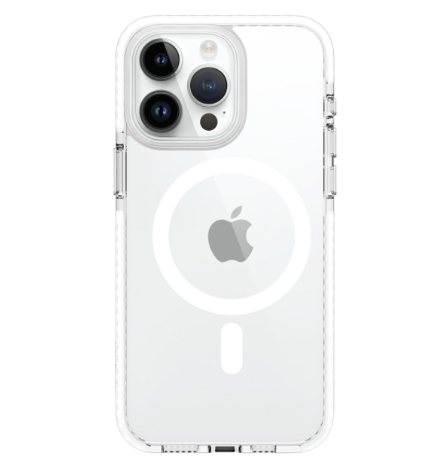 Prodigee Magneteek Magsafe Funda para Apple iPhone 15 Pro Max - Blanco