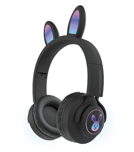 HyperGear Bunny Tracks Auriculares inalámbricos con iluminación