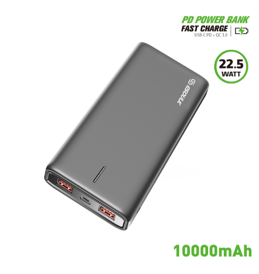 EP30-BK: eSoulk Banco de energía de carga rápida de 10000 mAh