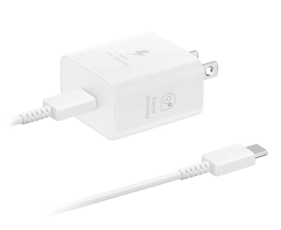 Samsung Cargador de pared USB-C súper rápido de 25 W