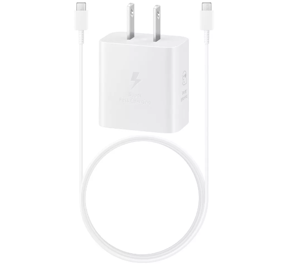 Samsung Cargador de pared USB-C súper rápido de 25 W