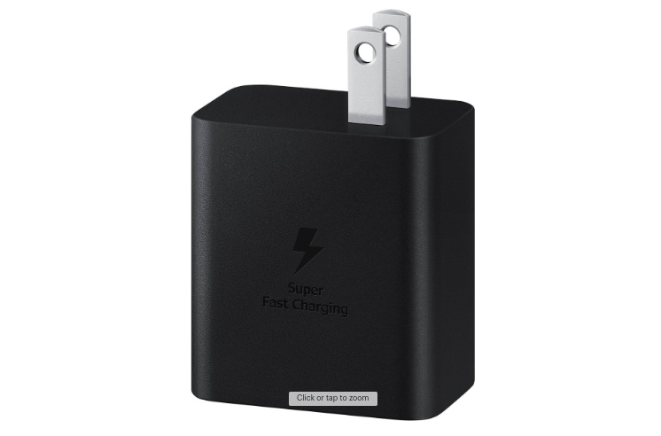 Samsung de 45 W con cable USB-C Cargador de pared USB tipo C de carga súper rápida